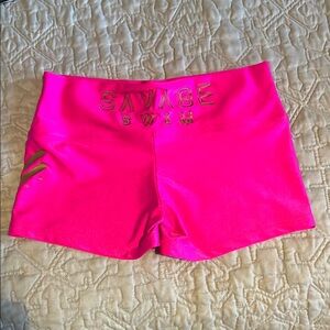 Savage Swim Pink Shorts